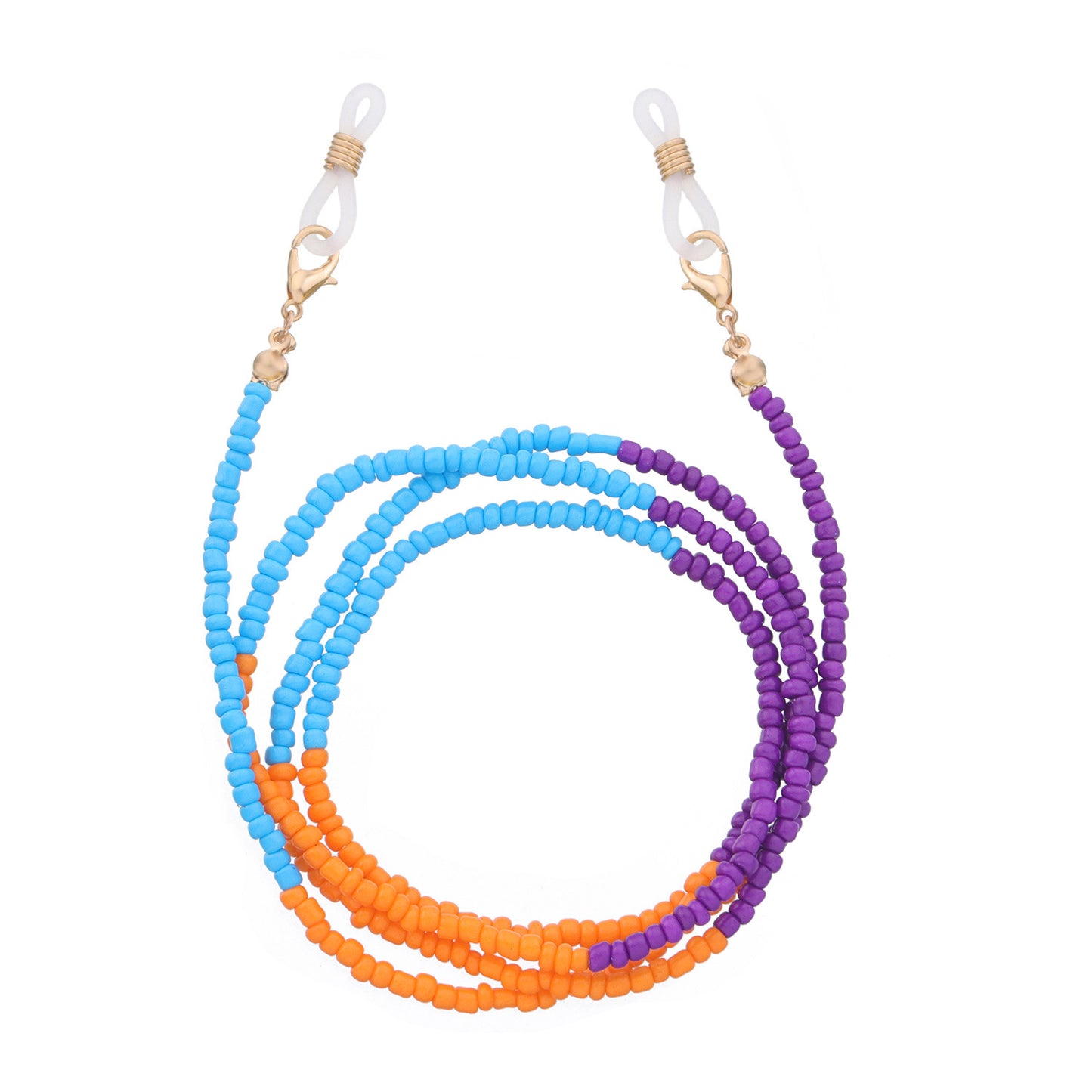 Colorful Glass Beads Eyeglass Holder Chain for Women