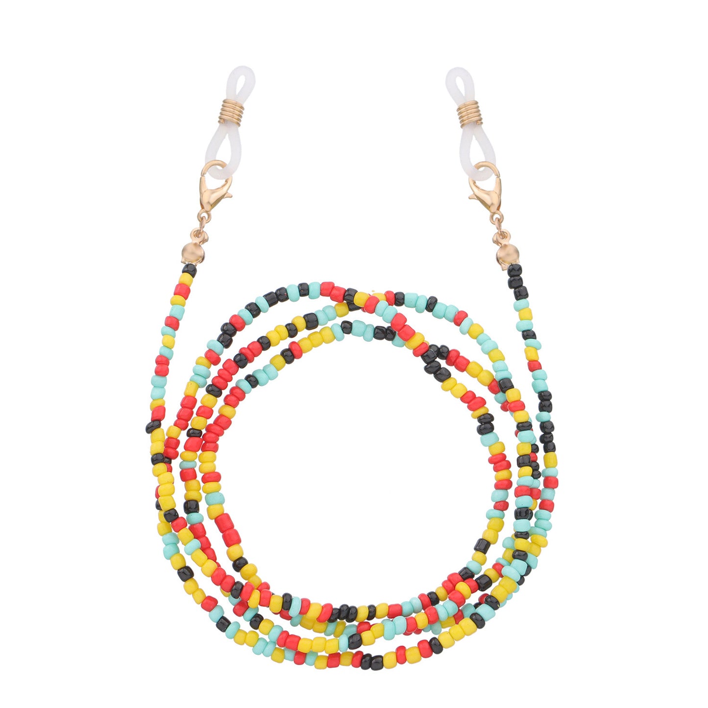 Colorful Glass Beads Eyeglass Holder Chain for Women