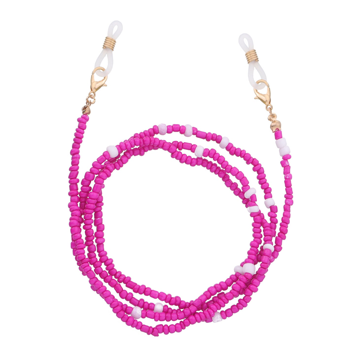 Colorful Glass Beads Eyeglass Holder Chain for Women