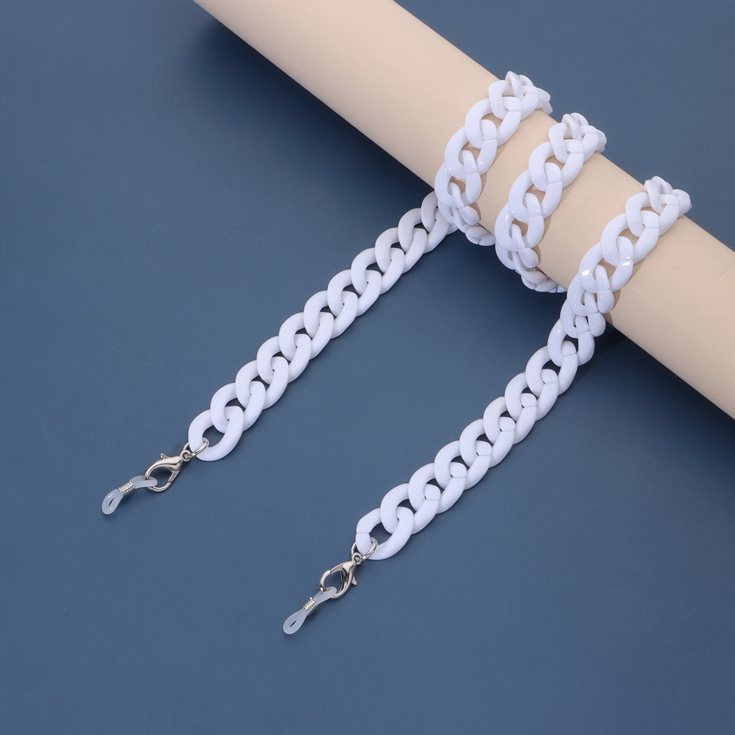 Fashion Tortoiseshell Amber Acrylic Eyeglass Chain
