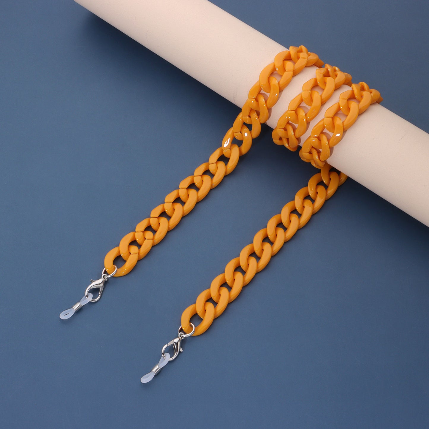 Fashion Tortoiseshell Amber Acrylic Eyeglass Chain