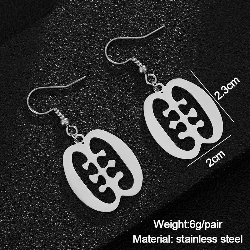 Pendientes de Acero Inoxidable Dorados Geométricos para Mujer, Joyería de Moda llamativa, Diseño Minimalista, Estilo Bohemio, Accesorio Unisex