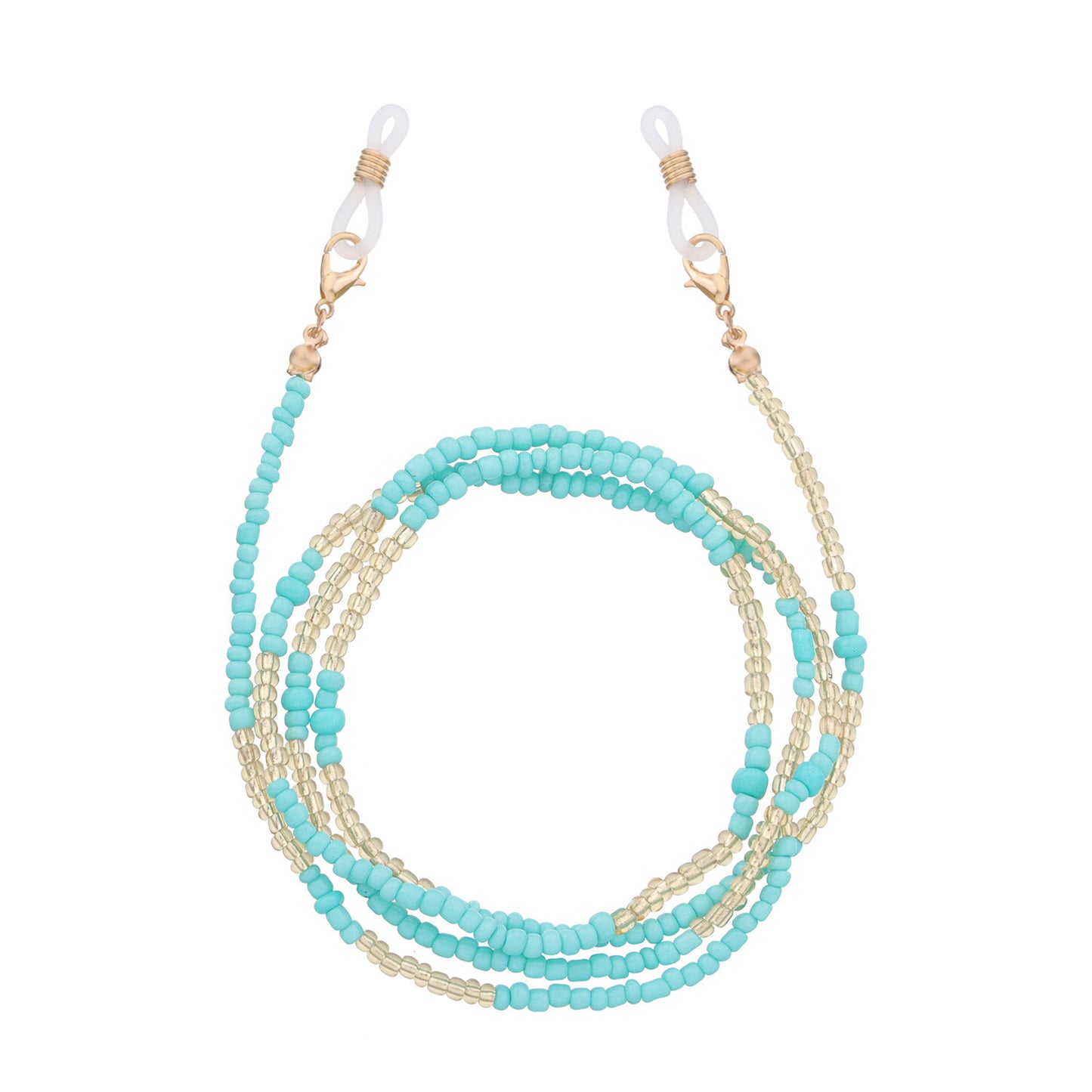 Colorful Glass Beads Eyeglass Holder Chain for Women