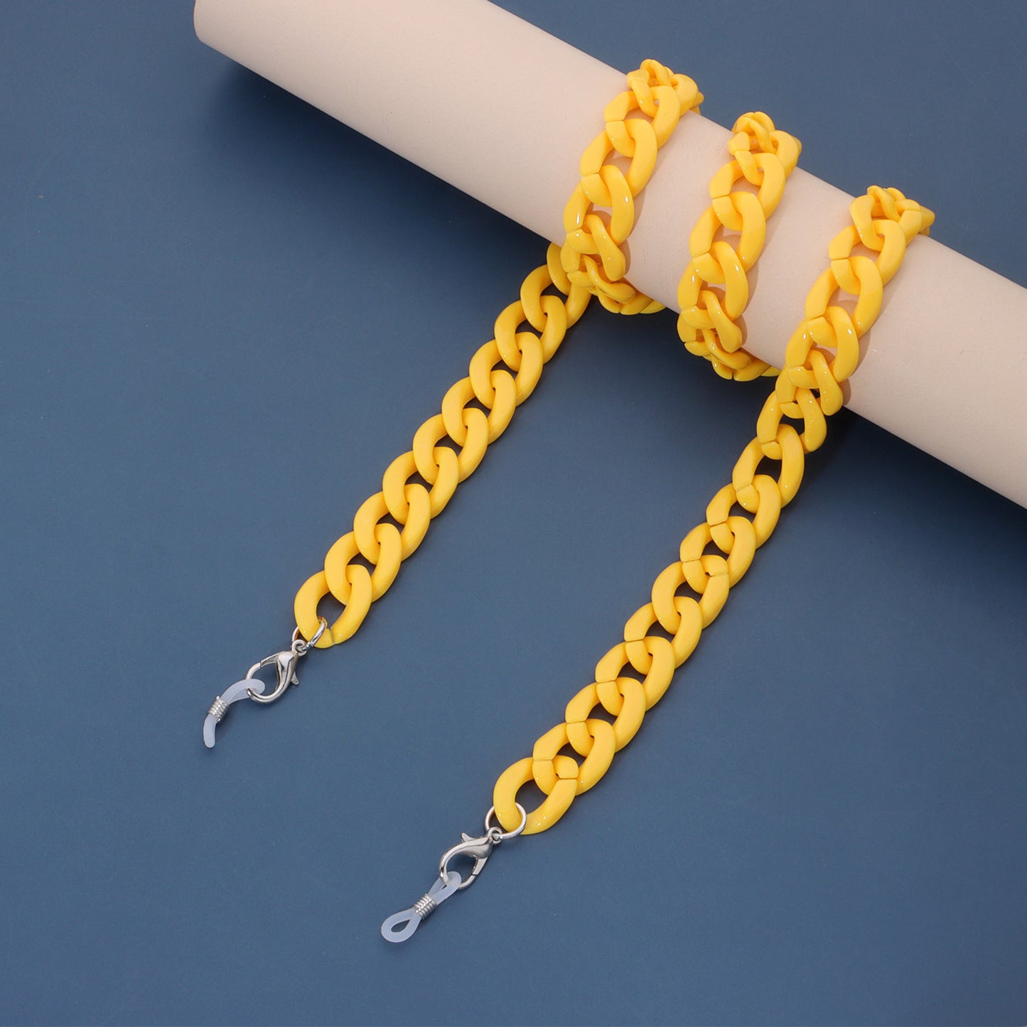 Fashion Tortoiseshell Amber Acrylic Eyeglass Chain