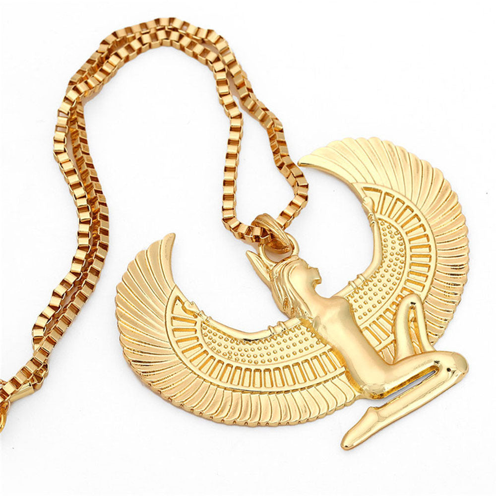 Hip-hop Punk Alloy Cartoon Pendant Box Chain Necklace Unisex