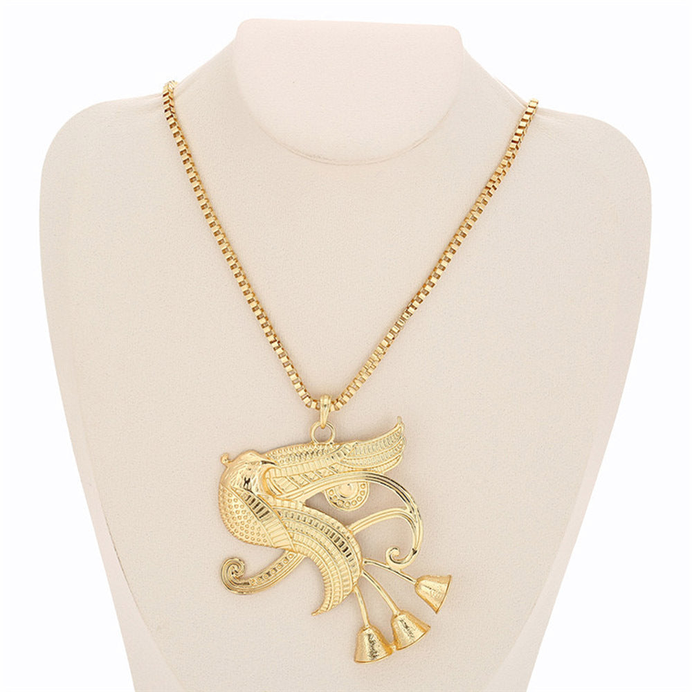 Hip-hop Punk Alloy Cartoon Pendant Box Chain Necklace Unisex