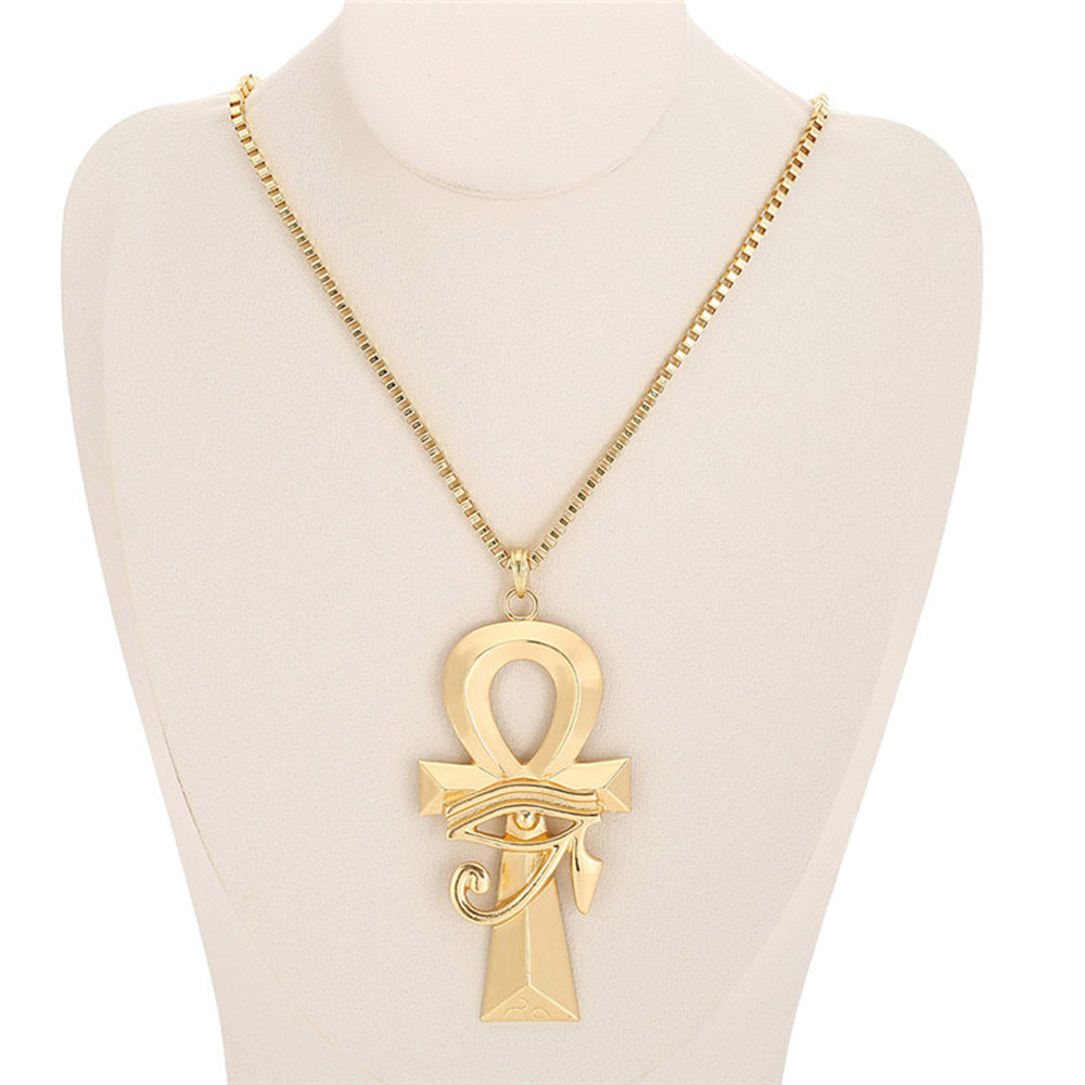 Hip-hop Punk Alloy Cartoon Pendant Box Chain Necklace Unisex