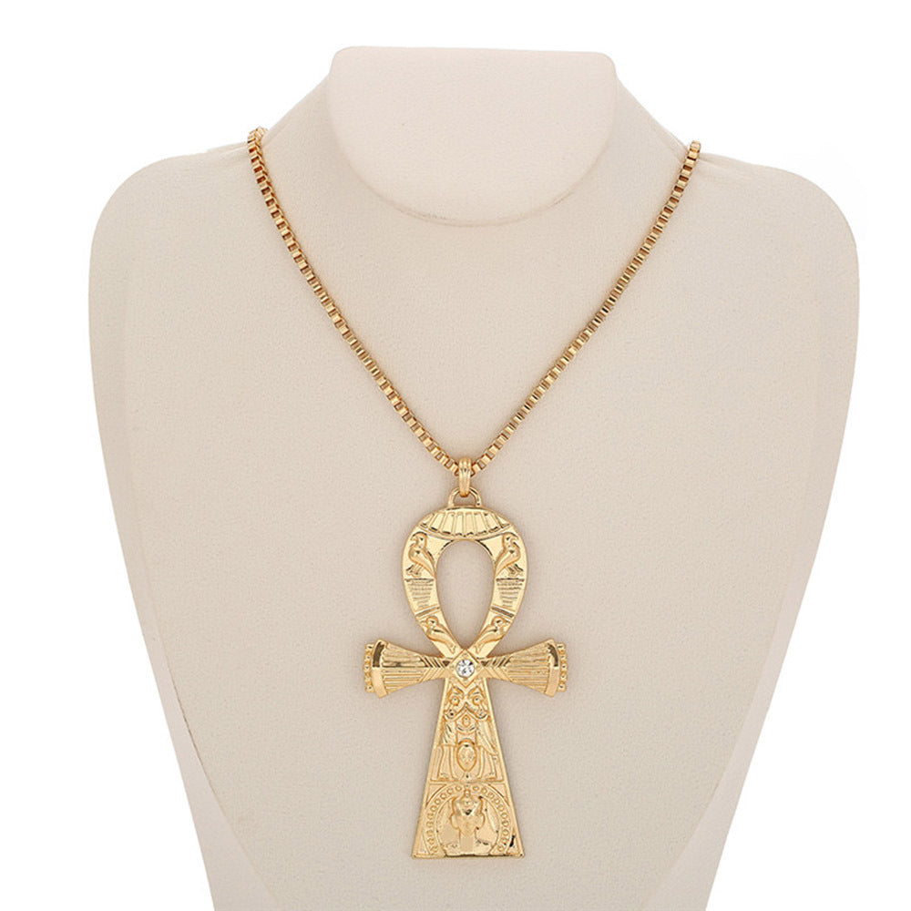 Hip-hop Punk Alloy Cartoon Pendant Box Chain Necklace Unisex