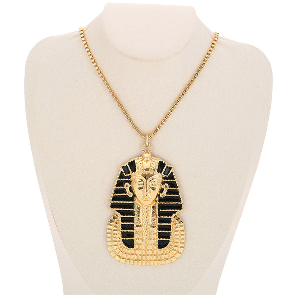 Hip-hop Punk Alloy Cartoon Pendant Box Chain Necklace Unisex