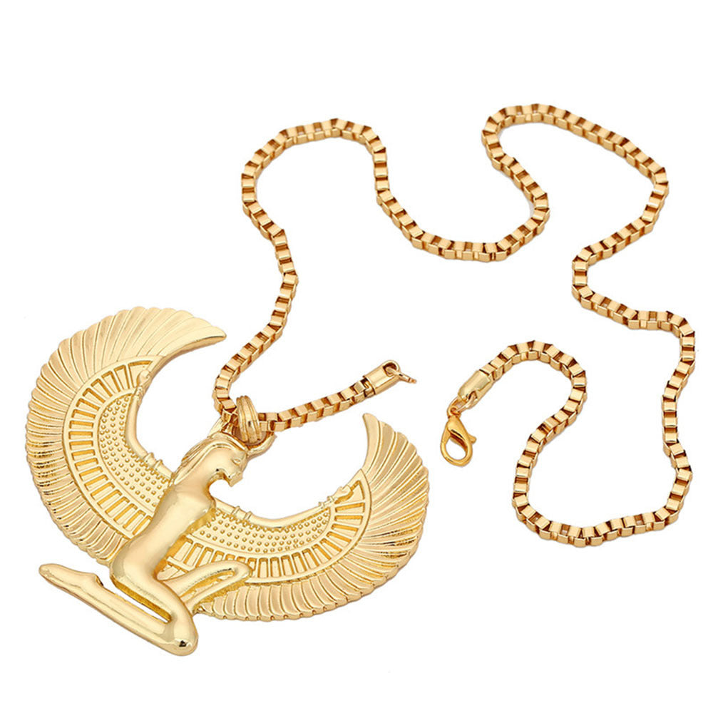 Hip-hop Punk Alloy Cartoon Pendant Box Chain Necklace Unisex