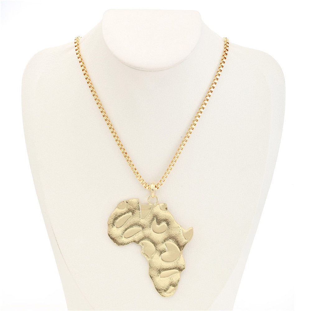 Hip-hop Punk Alloy Cartoon Pendant Box Chain Necklace Unisex