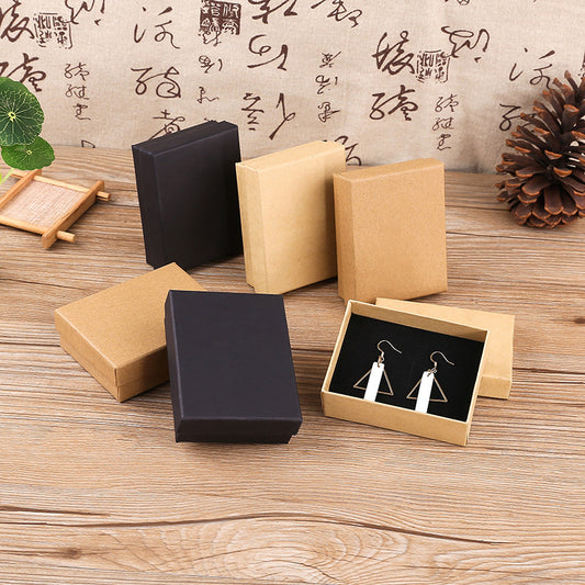 Vintage Jewelry Packaging Box for Necklaces Rings Earrings