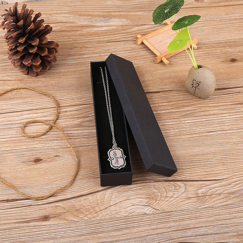 Estuche de regalo para joyas para anillos, collares y colgantes