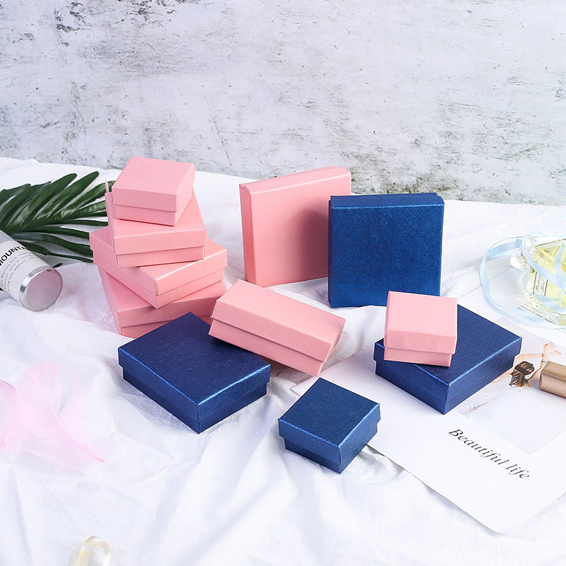 Jewelry Box for Earrings Rings Necklaces Bracelets Packaging