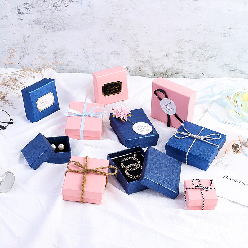 Jewelry Box for Earrings Rings Necklaces Bracelets Packaging