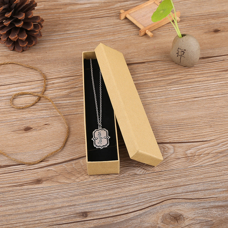 Estuche de regalo para joyas para anillos, collares y colgantes
