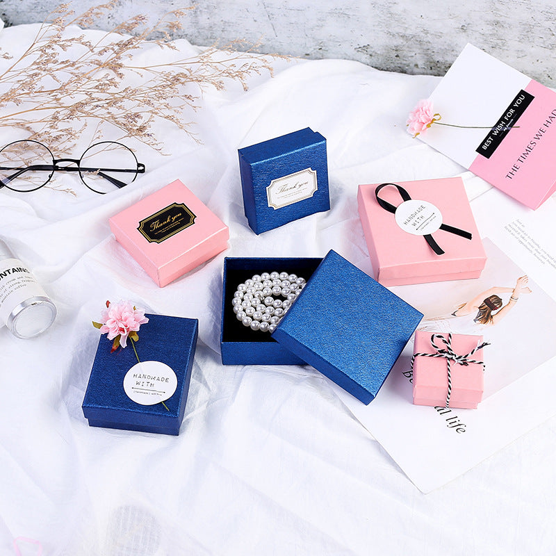 Jewelry Box for Earrings Rings Necklaces Bracelets Packaging