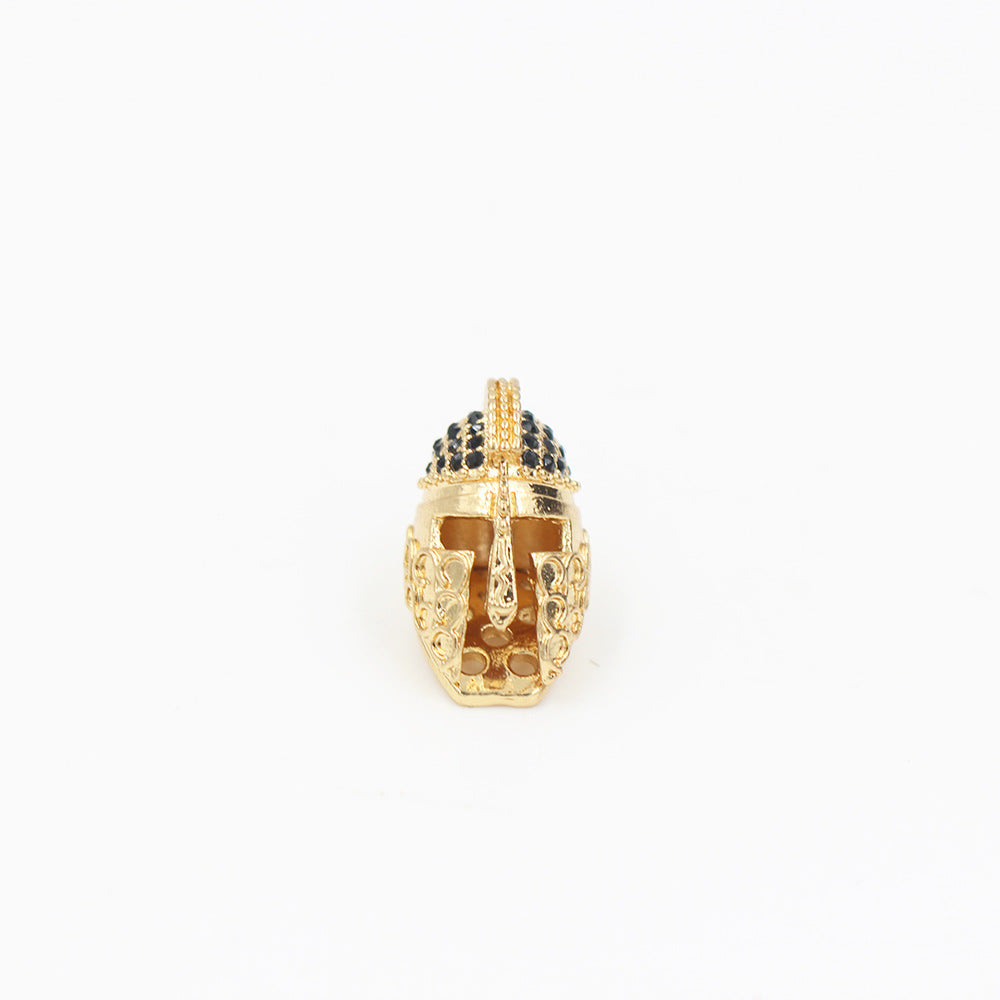 Micro Inlaid Cubic Zirconia Alloy Spacer Bead Charm Bar