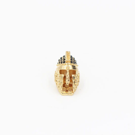 Micro Inlaid Cubic Zirconia Alloy Spacer Bead Charm Bar