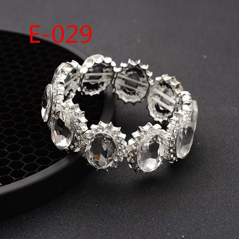 Floral Natural Fresh and Sweet Semi-handmade Pearl Bracelet for Women Wedding Daily Party Photoshoot