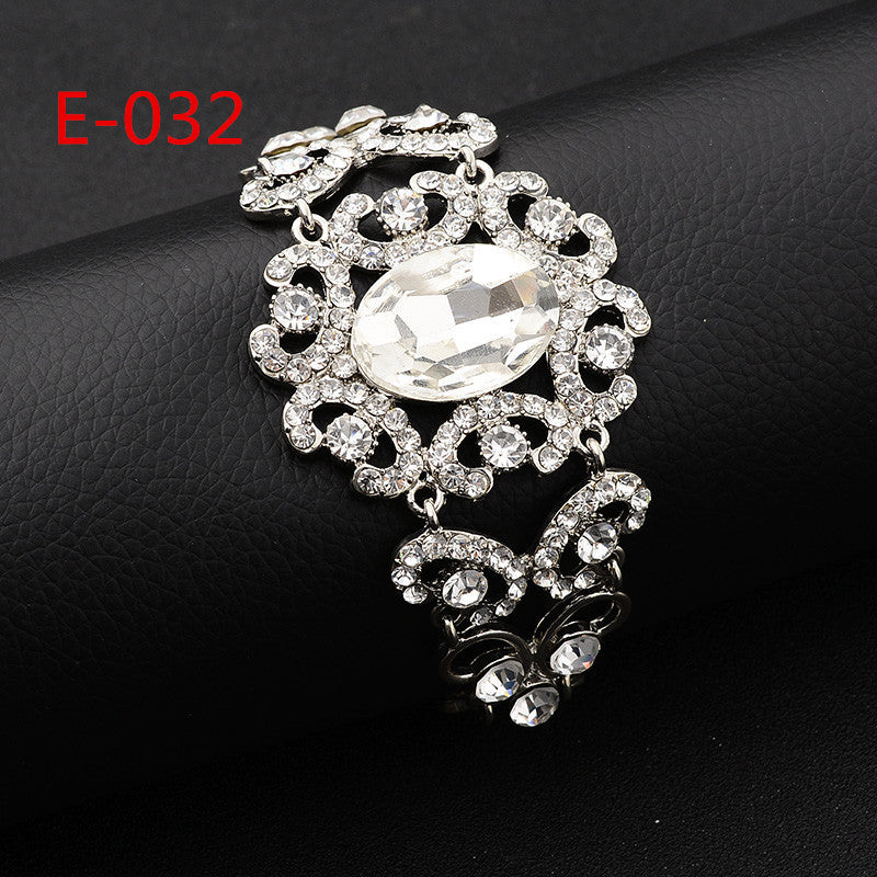 Floral Natural Fresh and Sweet Semi-handmade Pearl Bracelet for Women Wedding Daily Party Photoshoot