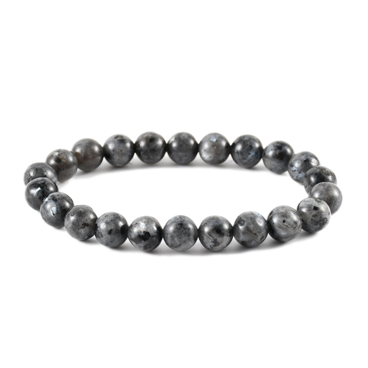 Geometric Natural Stone Agate Beaded Bracelet Unisex Handmade Jewelry