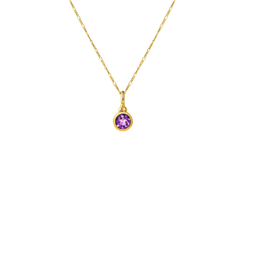 Vintage Geometric Cubic Zirconia Brass Pendant 18K Gold Plated Stainless Steel Charm Bar