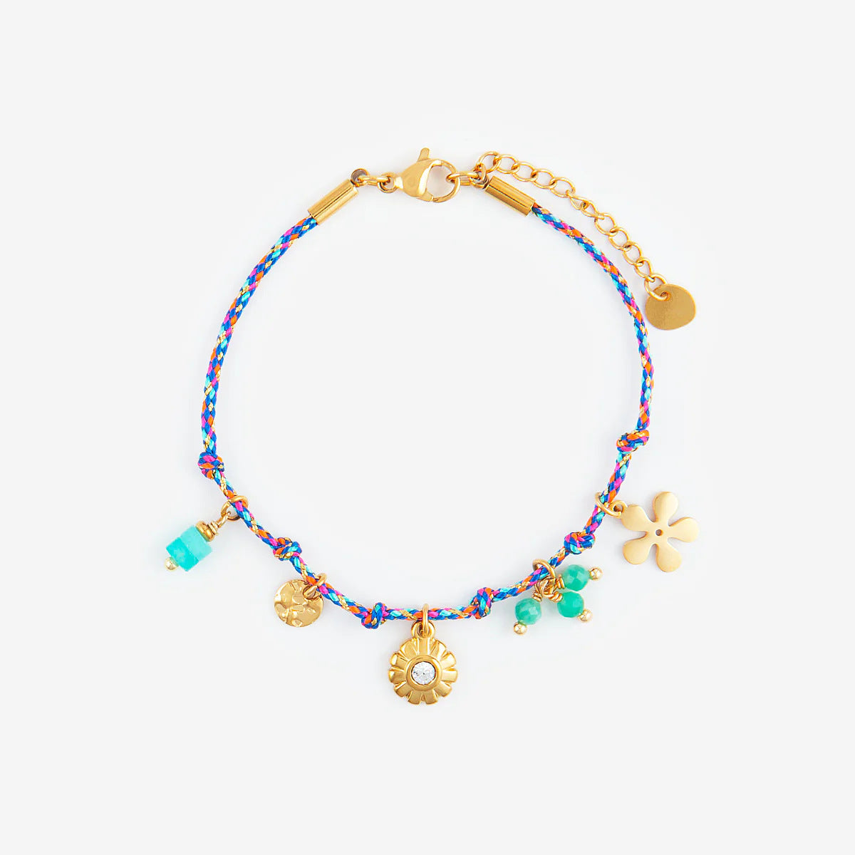 Fashion Unisex 18K Gold Plated Titanium Steel Necklace with Shell Starfish Whale Heart Pendants