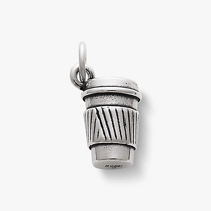 Titanium Steel DIY Charm Bar Pendant