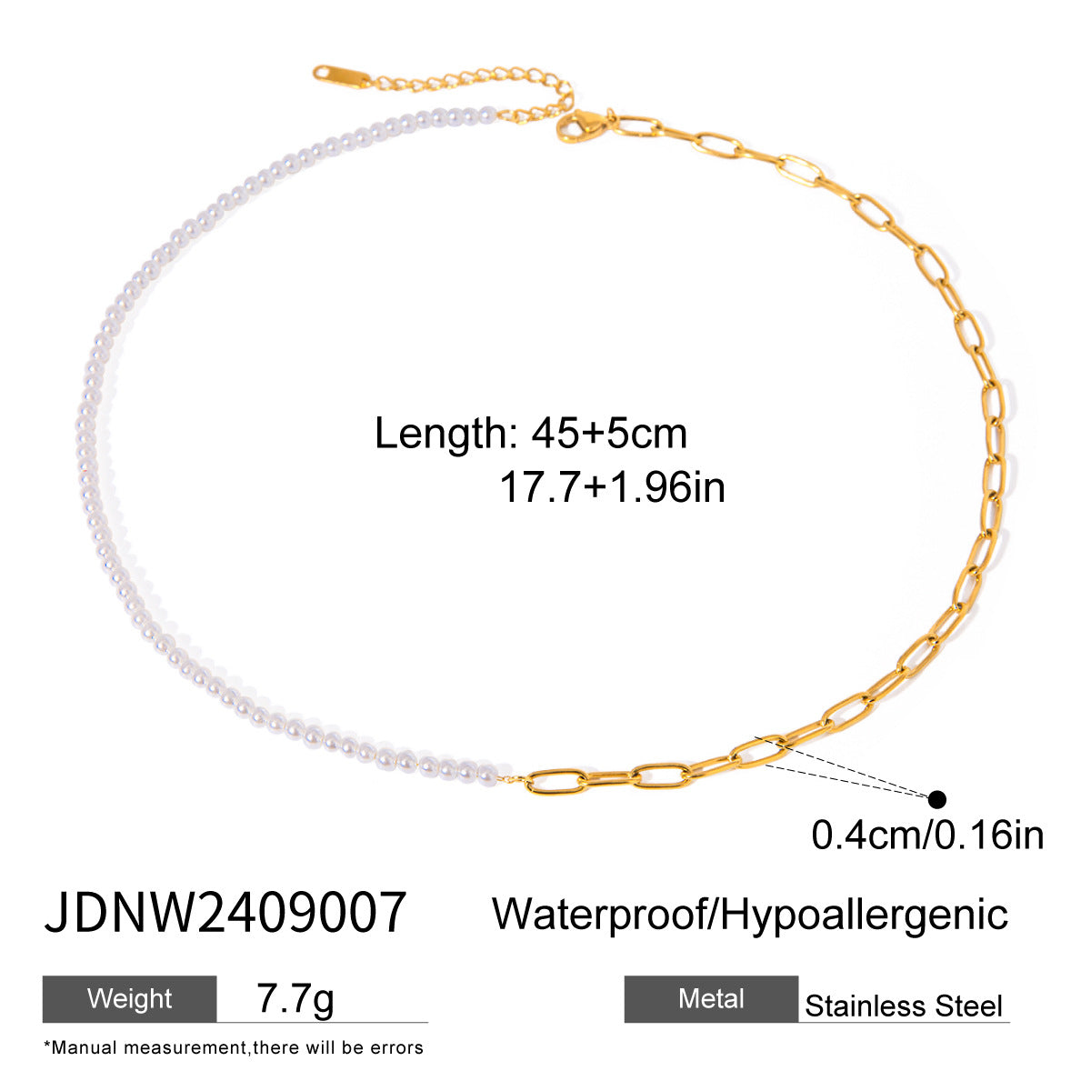 Collar con colgante de línea geométrica minimalista de acero inoxidable con acabado chapado para mujer