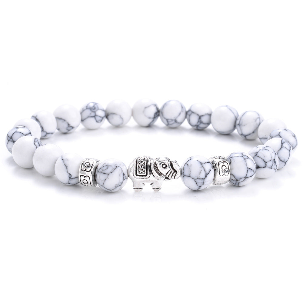 Ethnic Animal Alloy Bracelet with Turquoise Unisex Jewelry