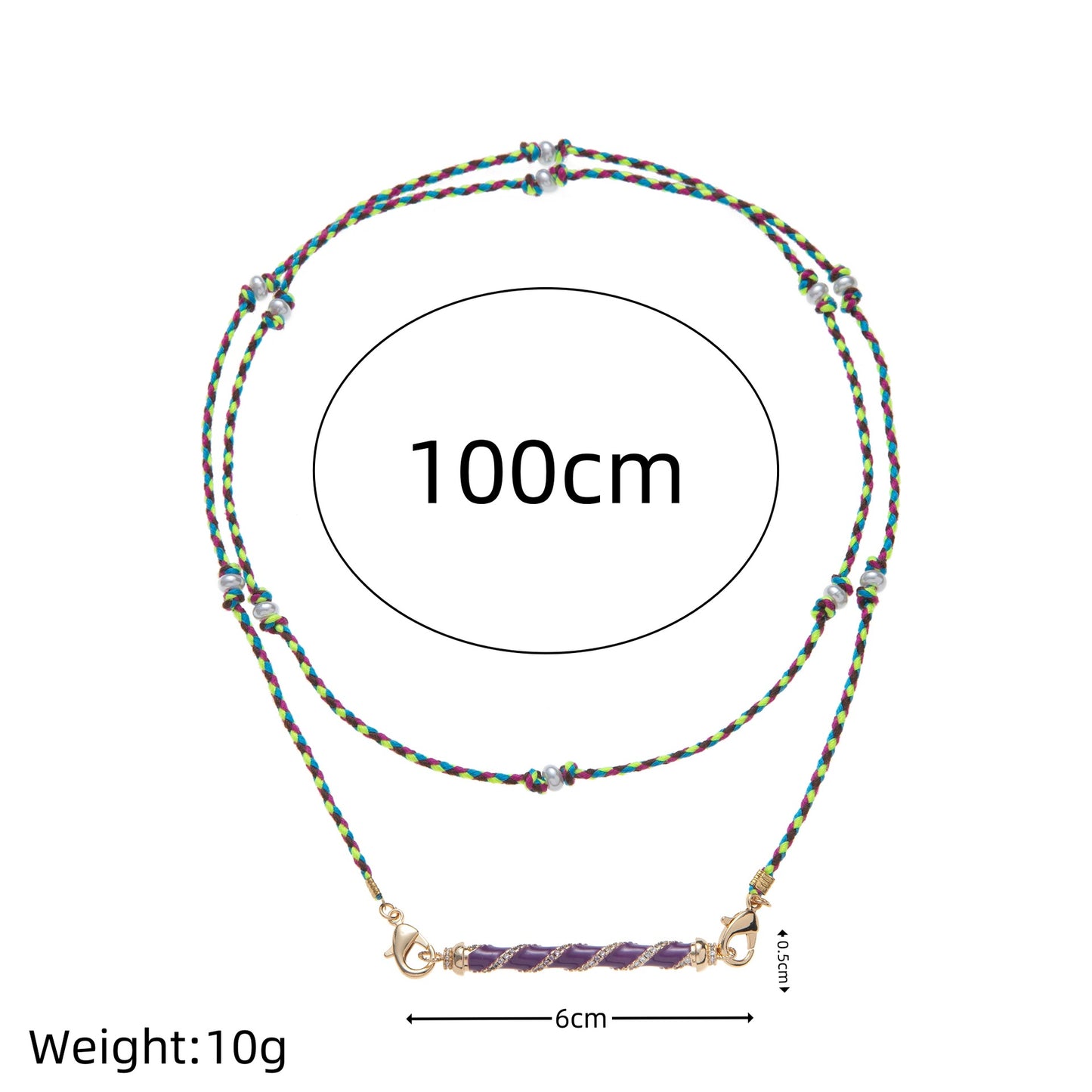 Collana con ciondolo geometrico vintage in acciaio al titanio placcato oro unisex, design affusolato ispirato ai Tarocchi