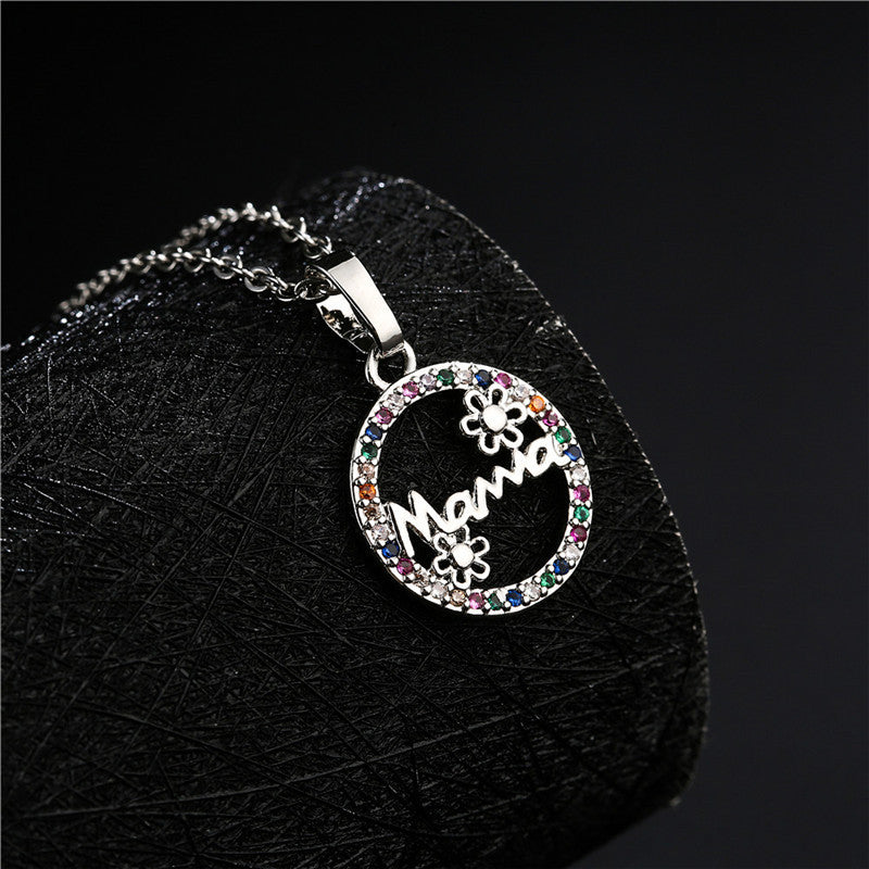 Geometric Gold Plated Brass Sunflower Pendant Necklace for Women