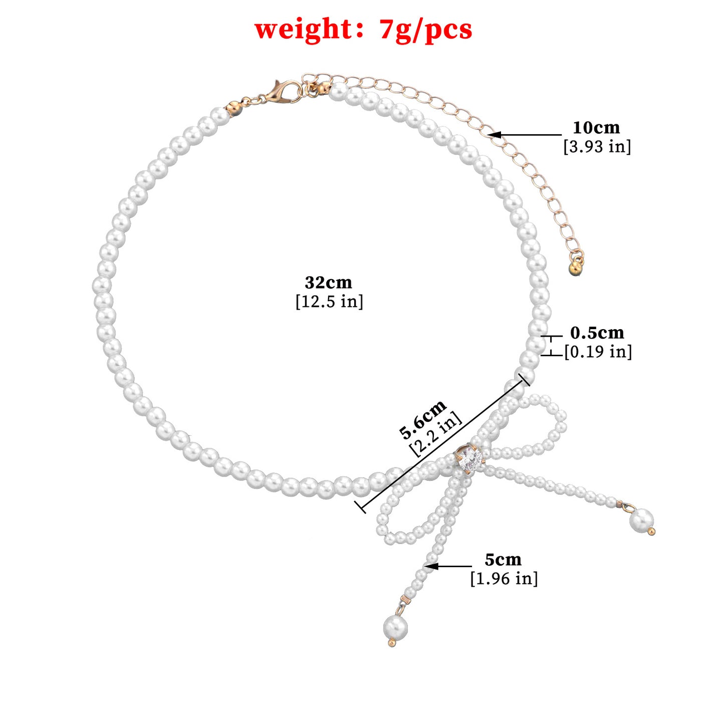 Butterfly Pearl Necklace with Geometric Design, Plated Metal Chain, Fresh Sweet Style for Women