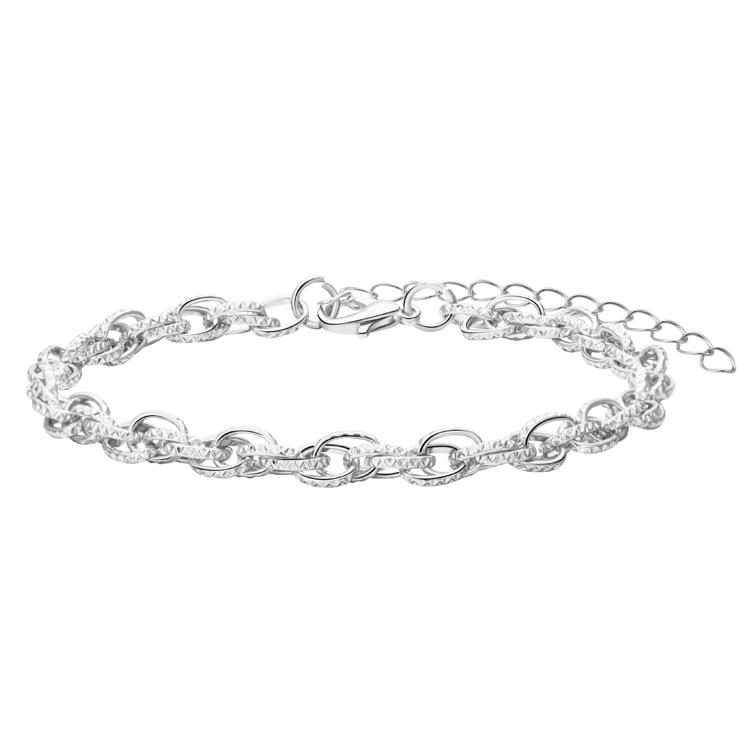 Minimalist Elegant Geometric Alloy Plated Bracelet for Women