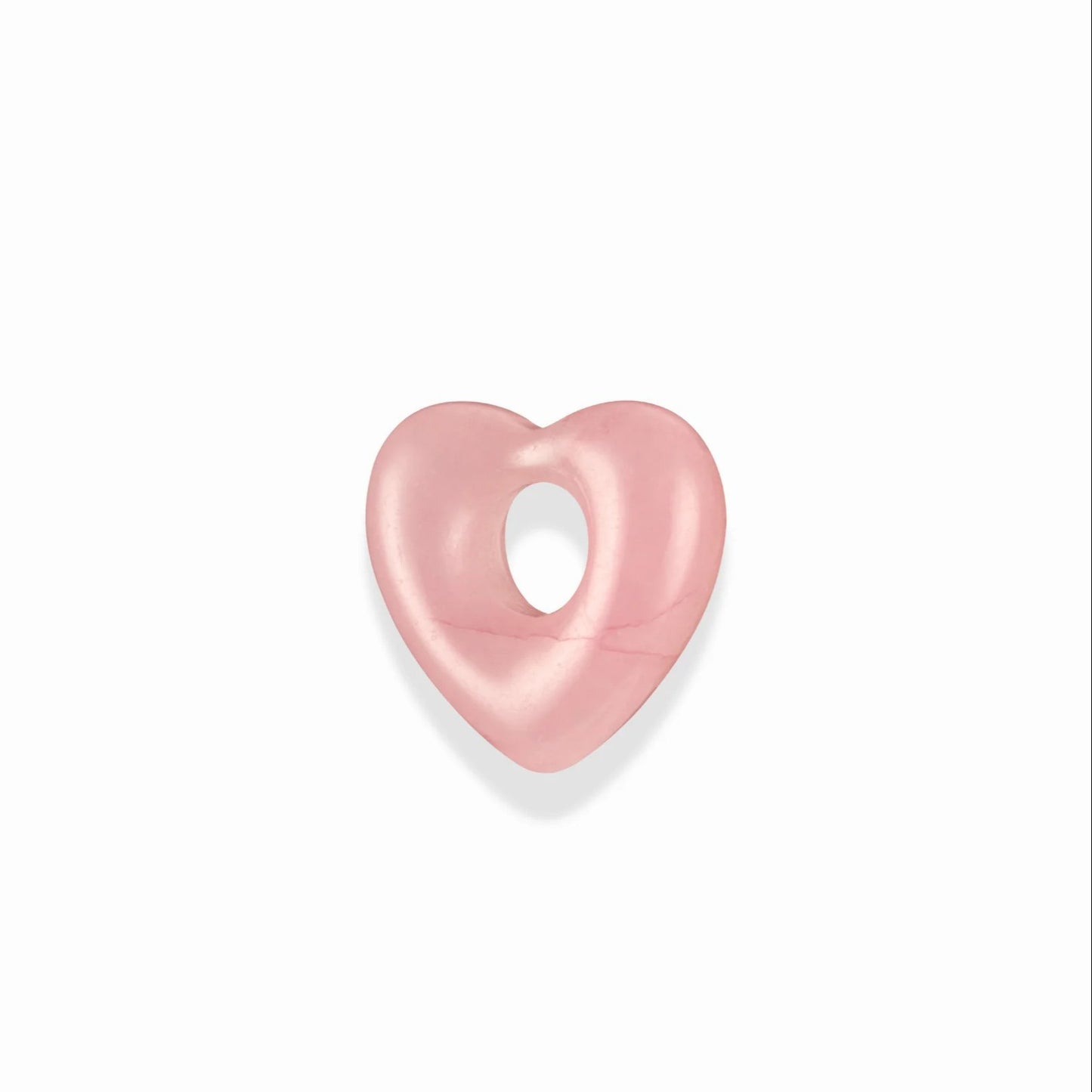 Minimalist Colorful Heart Geometric Resin Plated DIY Charm Bar Necklace