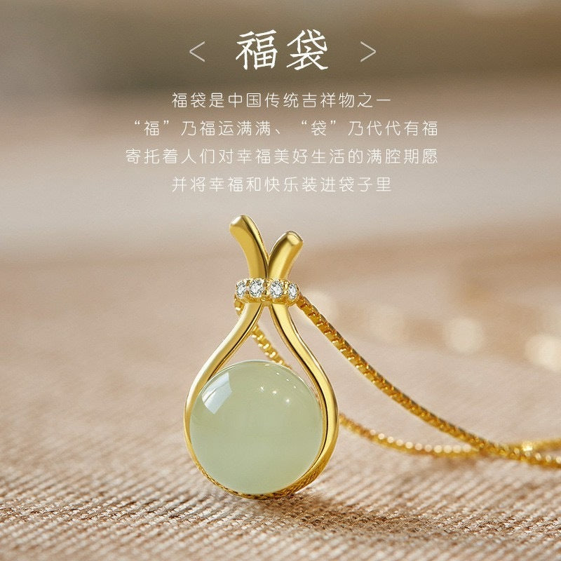 Collana geometrica minimalista in acciaio al titanio da donna con placcatura in oro e catena a scatola, gioielli di lusso per clavicola