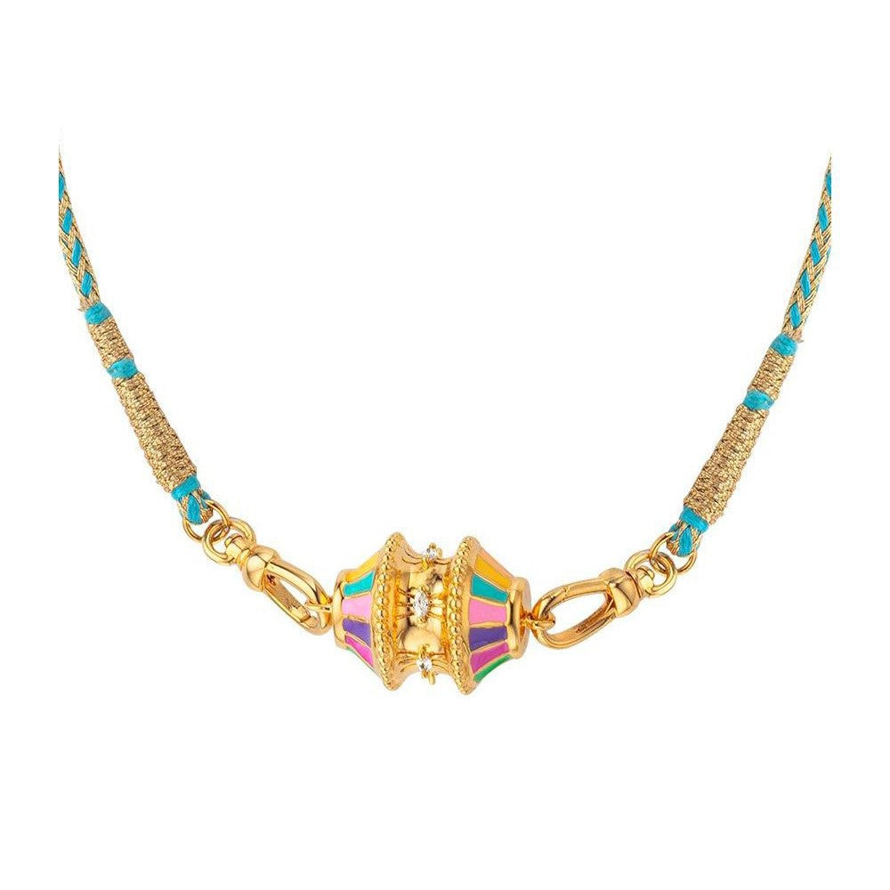 Irregular Geometric Pendant Necklace with Vacuum Electroplated 18K Gold Finish on Copper Base for Unisex Valentine's Day Gift