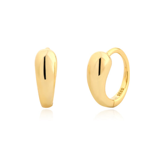 Minimalist Geometric S925 Sterling Silver Ear Cuffs for Women and Men — Cool-Tone Everyday Fashion Ear Jewelry with Plated Finish