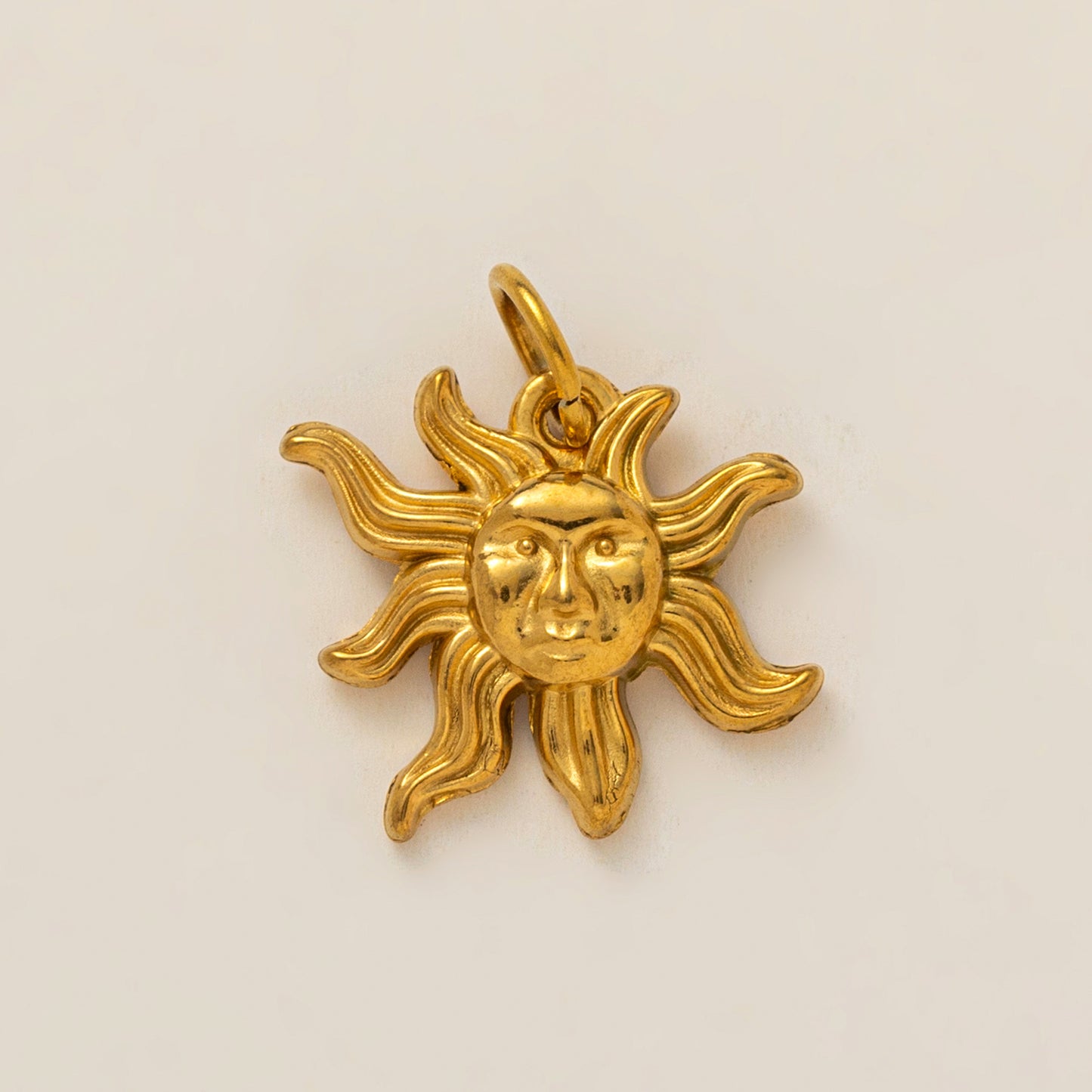 Minimalist Stainless Steel PVD Gold Plated Pendant Charm Bar for Women