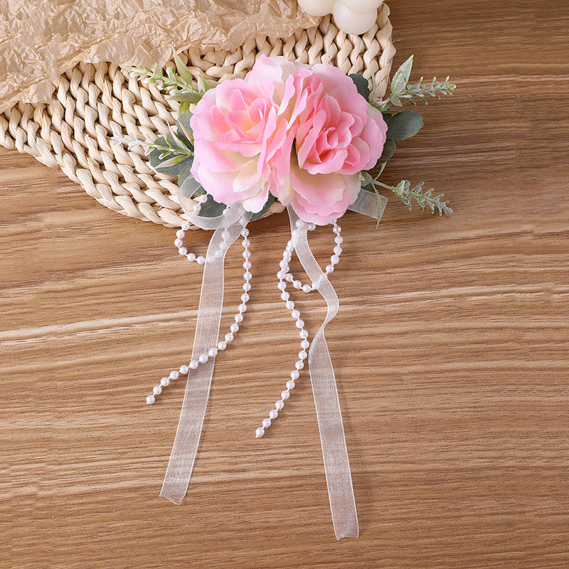Natural Style Bowknot Duckbill Hair Clip for Children Made of Plastic Resin with Ruffled and Mesh Details for Vacation Photos Parties and Festivals