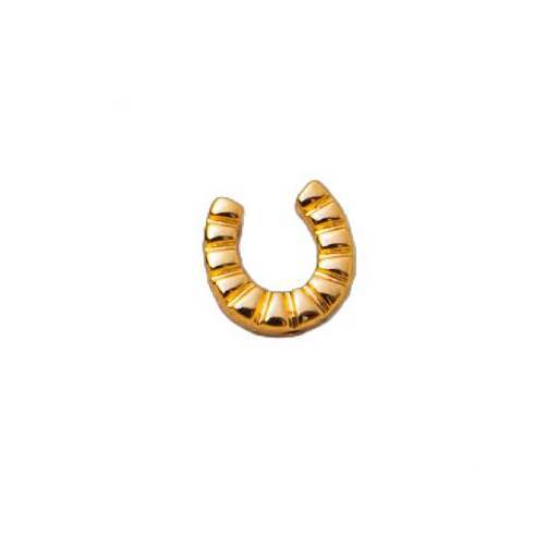 Vintage Luxury 18K Gold Plated Brass Geometric Floral Locket Pendant Charm Bar with Cable Chain