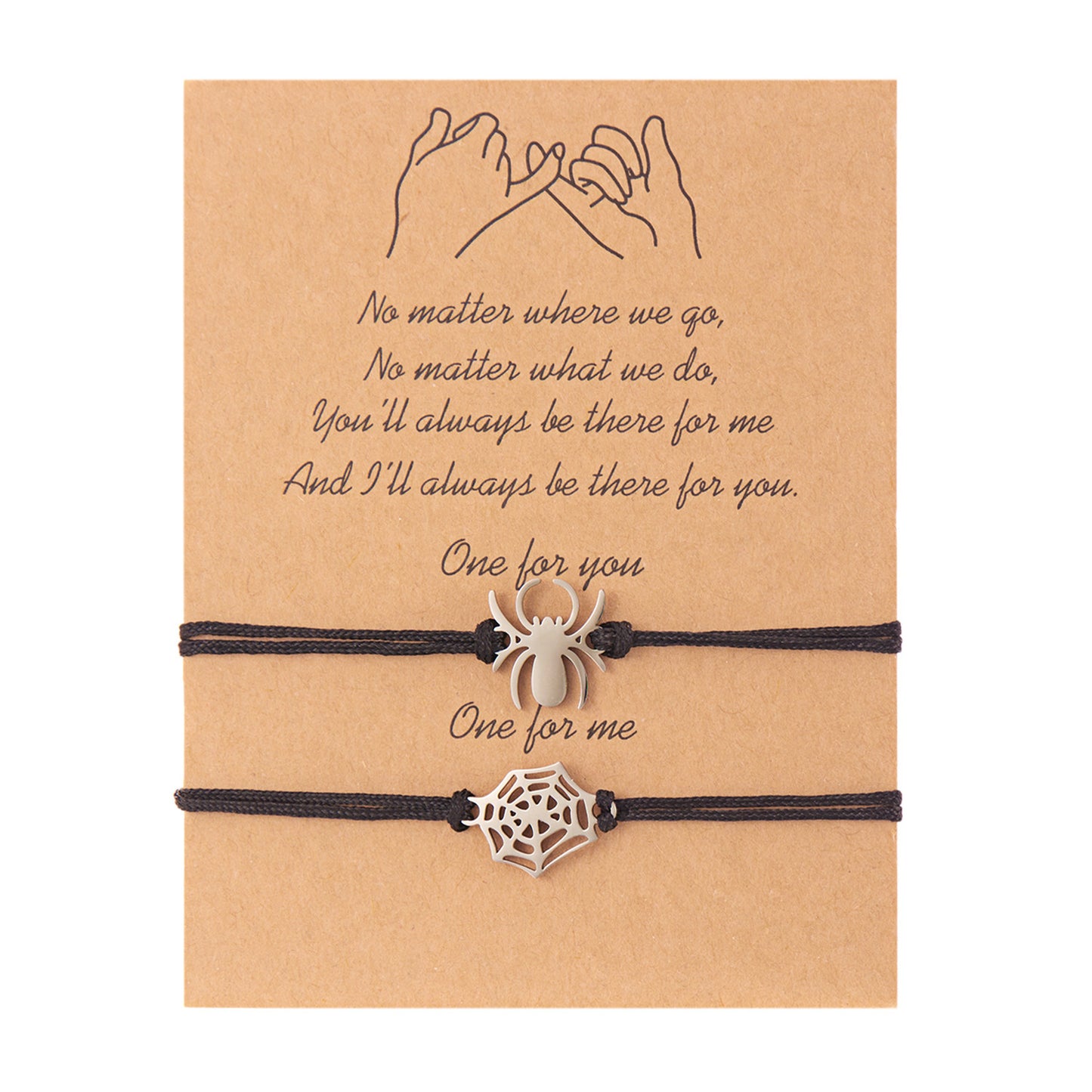 Minimalist Spider Pendant Necklace Alloy Electroplated Halloween-Themed Creative Accessory for Couples and Friends
