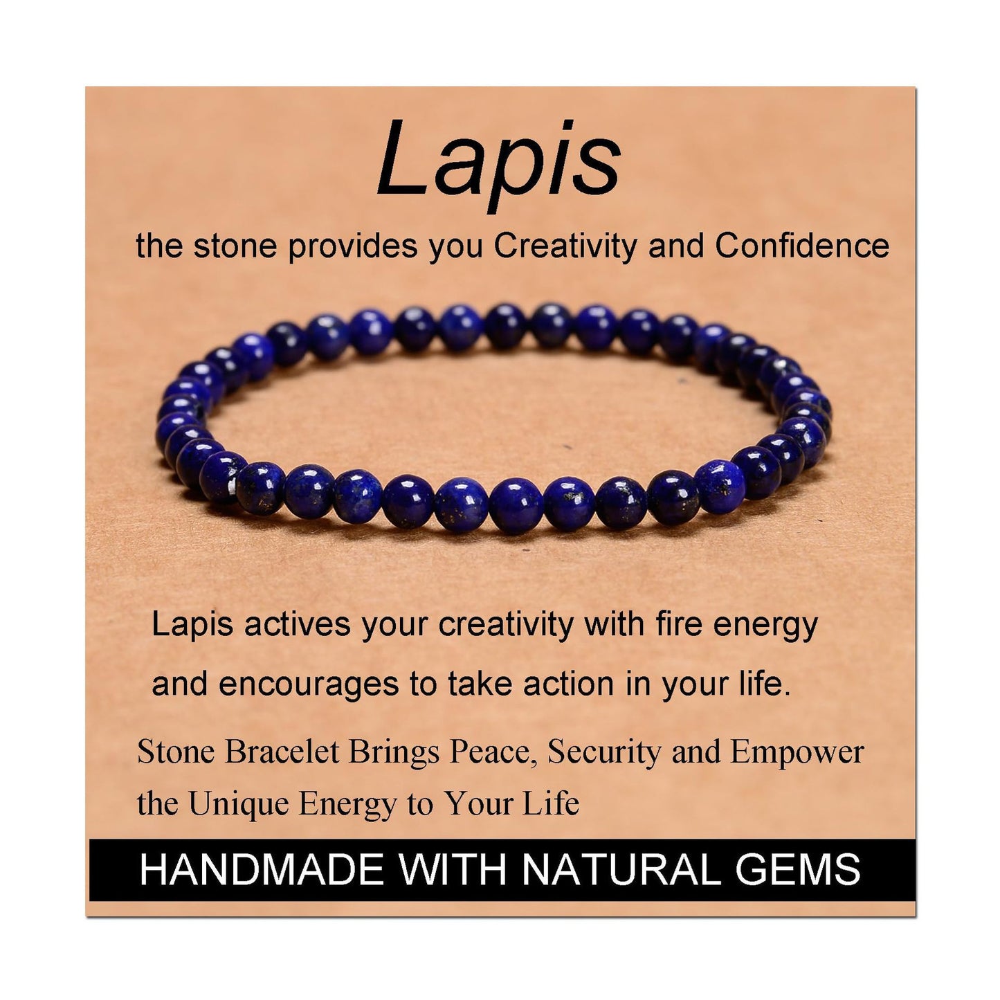 Minimalist Round Green Agate Amethyst Map Stone Obsidian Malachite White Agate Crystal Stretch Bracelet Unisex Geometric Jewelry