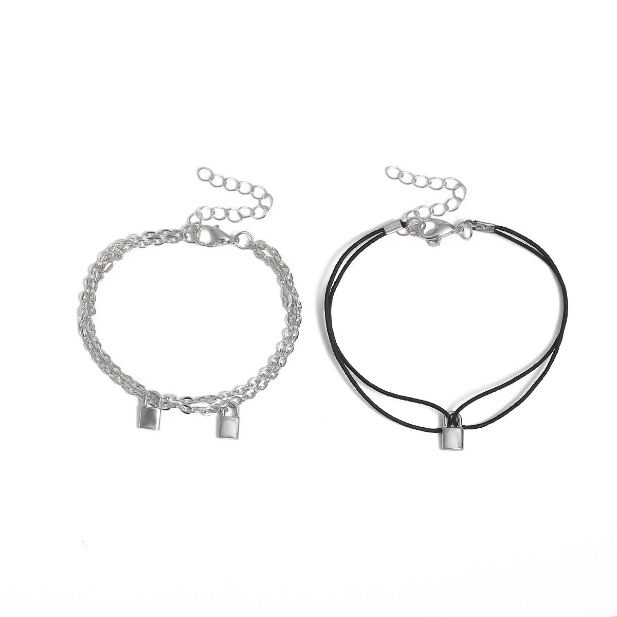 Bracciale pendente geometrico vintage da donna in lega placcata, gioielli fatti a mano