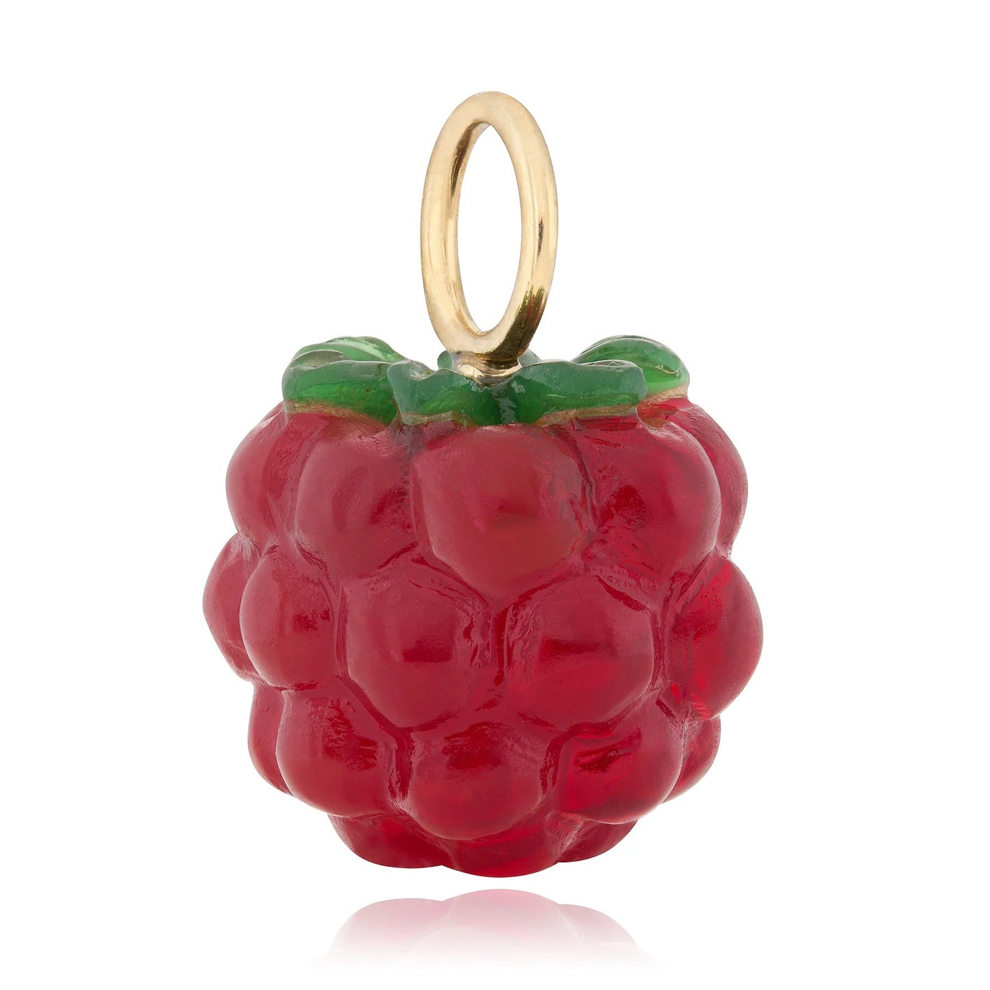 Fruit Charm Bar Brass Plated Corn Chain Necklace Unisex 9g