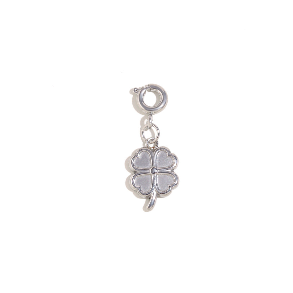 18K Gold Plated Stainless Steel Animal Charm Bar Pendant