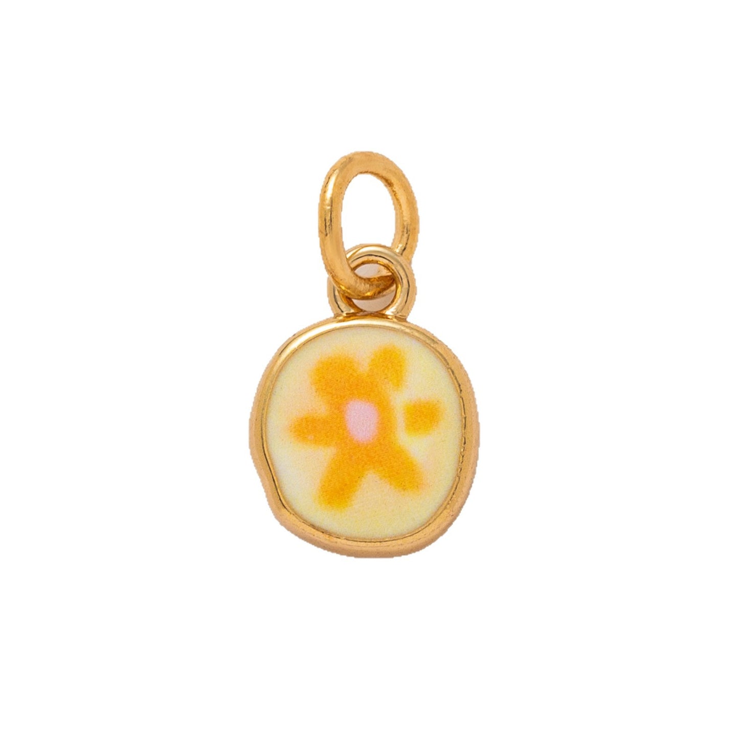 Elegant Plated Brass Geometric Floral Butterfly Heart Charm Bar Necklace for Unisex