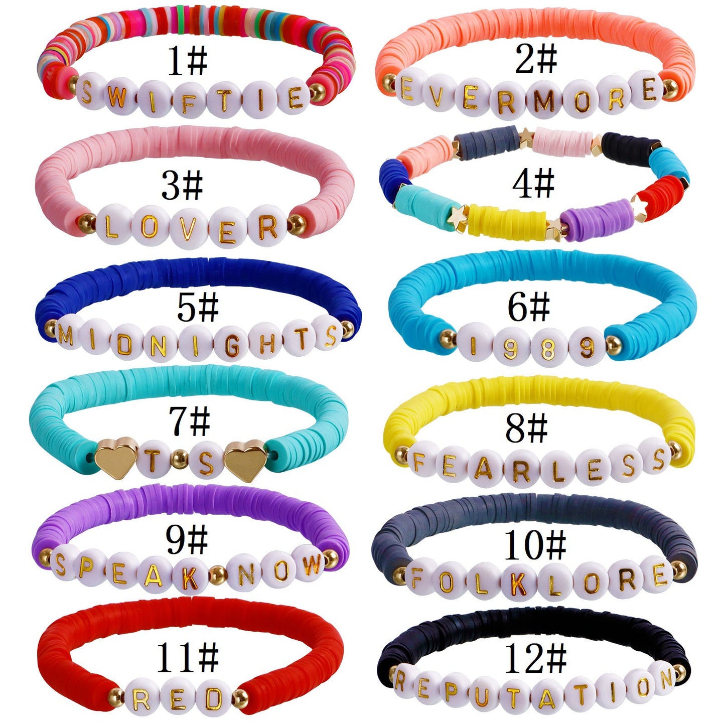 Geometric Shape Alloy Bracelet with Plated Finish for Women Inspired by Taylor Swift Fan Art