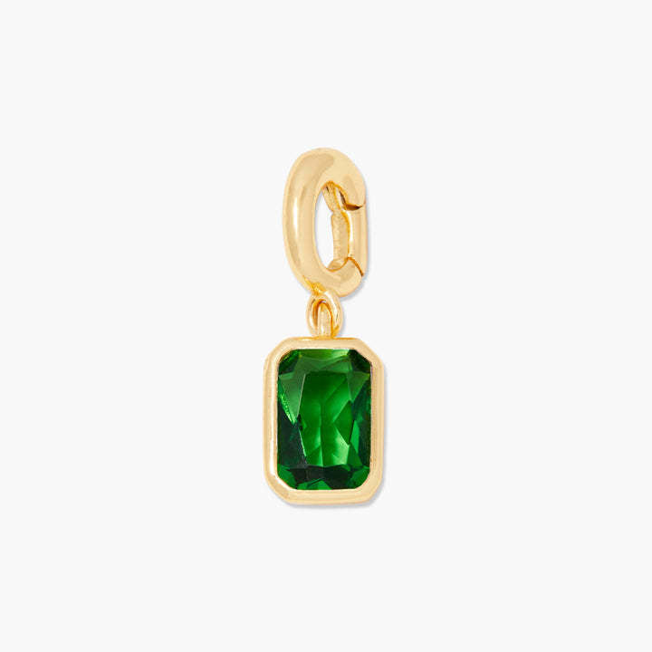 Minimalist Square Geometric Stainless Steel PVD Gold Plated Charm Bar Necklace for Unisex